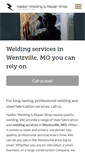 Mobile Screenshot of nadlerwelding.com